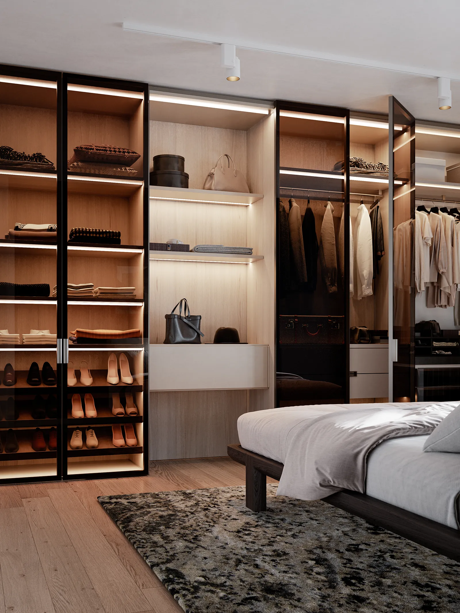 Silea: Porta Venezia Living – camere con cabina armadio su misura in bilocali, trilocali e quadrilocali, finiture di pregio e spazi progettati per il massimo comfort abitativo a Milano.